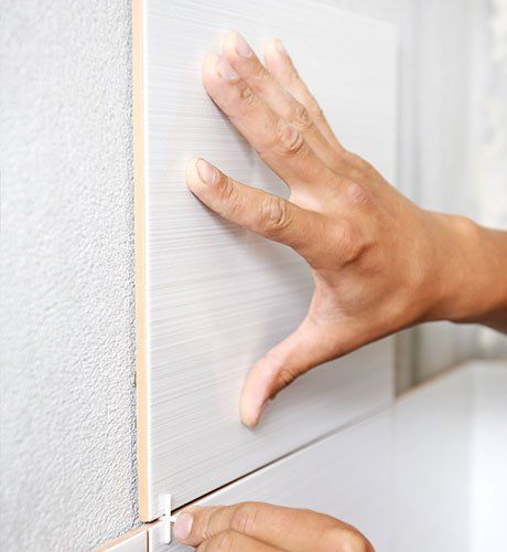 Domestic wall tiling