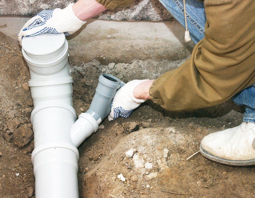 drainage line