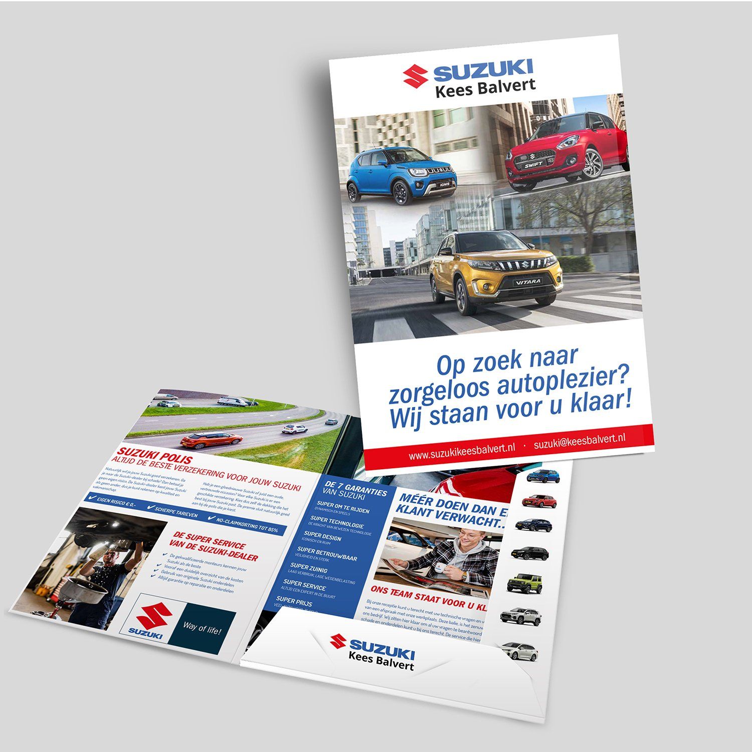 presentatiemap suzukidealer Kees Balvert