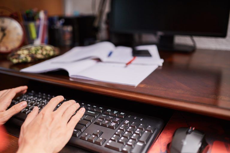 Typing on a Keyboard | Manteca, CA | Legacy Local Impact Typing on a Keyboard | Manteca, CA | Legacy Local Impact