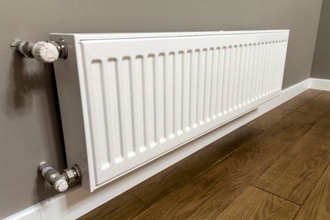 White Heating Radiator — Huntington Beach, CA — Shawn Lambert HVAC White Heating Radiator — Huntington Beach, CA — Shawn Lambert HVAC