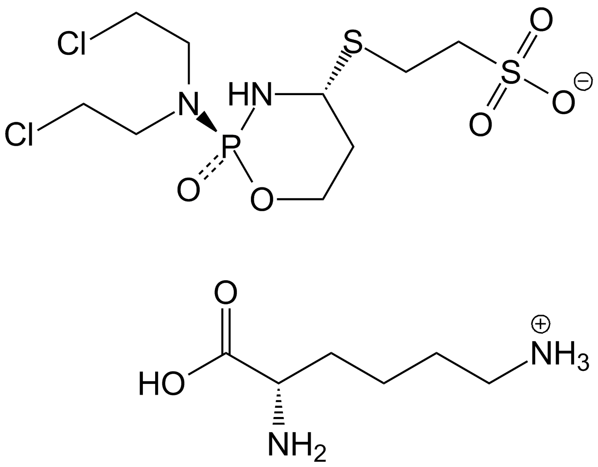 structure mafosfamide L-lysine