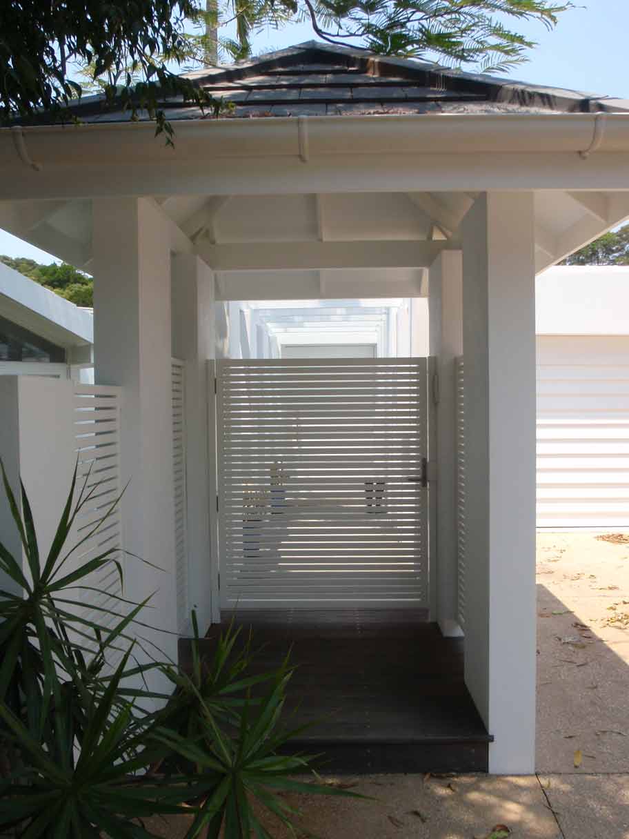 Slatted Gate — GJM Balustrading in Noosaville, QLD