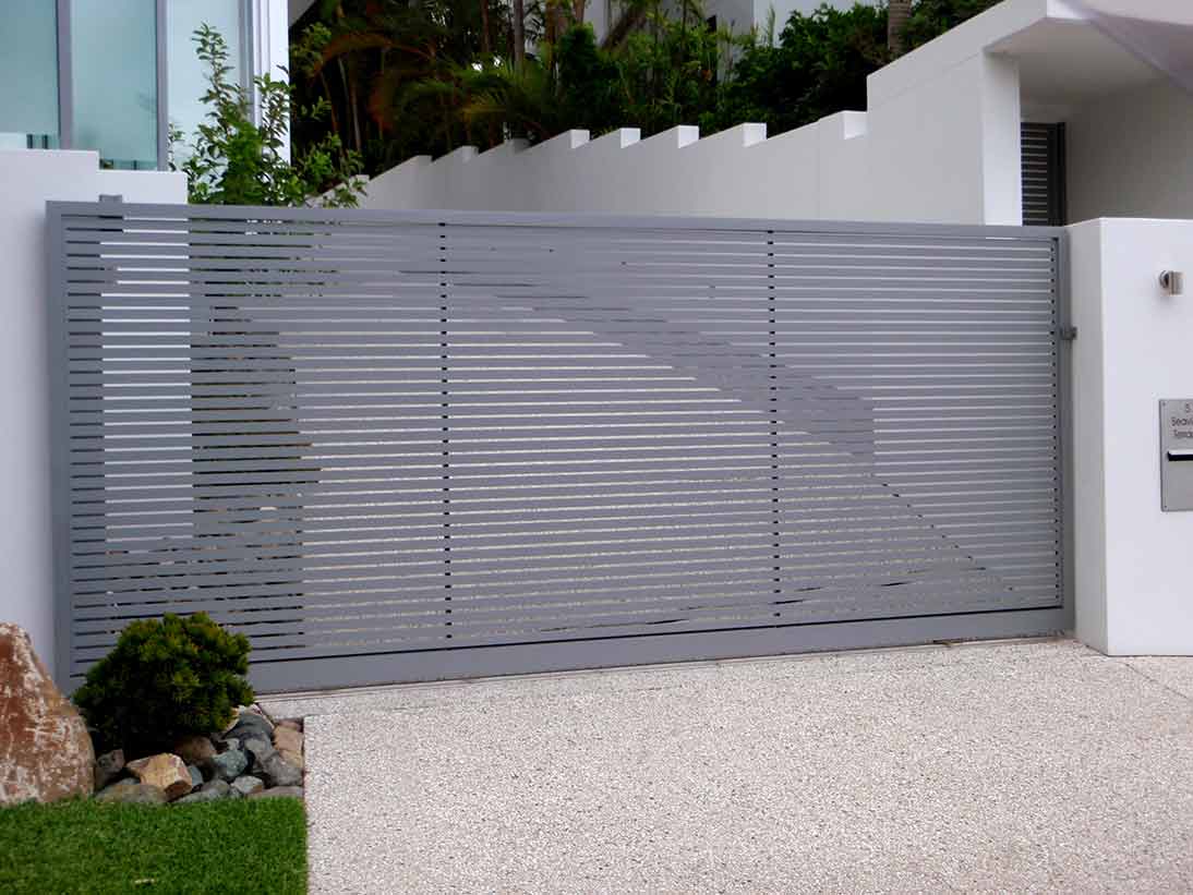 Slatted Gate — GJM Balustrading in Noosaville, QLD
