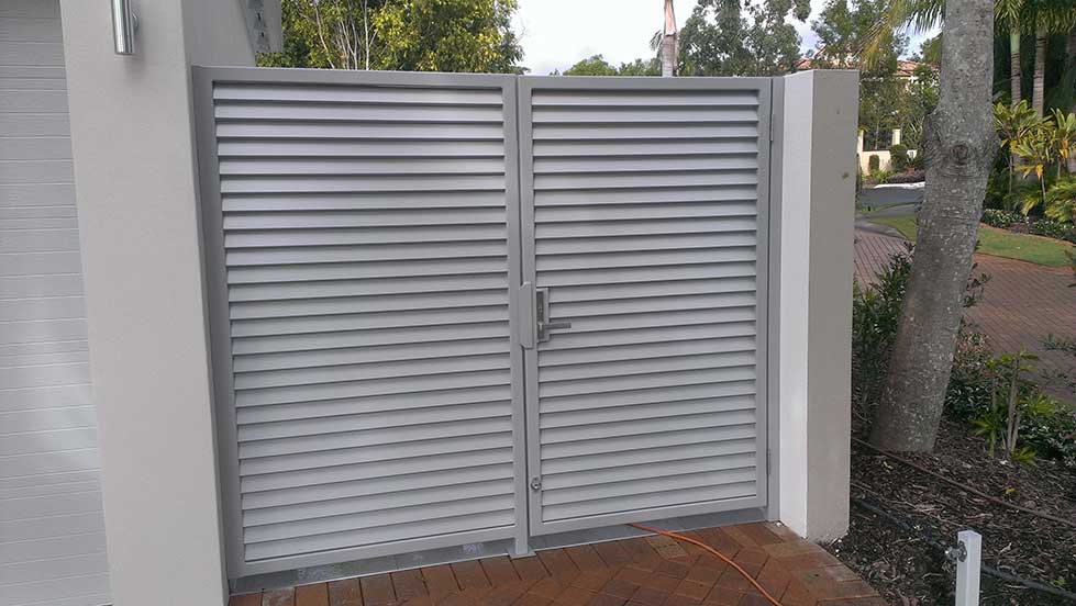 Slatted Gate — GJM Balustrading in Noosaville, QLD