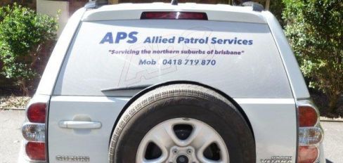 A security truck in Brisbane