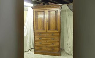 Antique furniture restoration