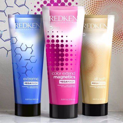 3 tubetti di cosmetici della Redken