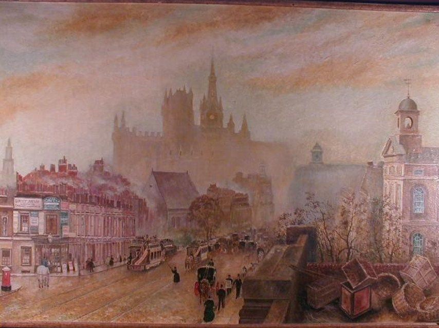 John O'Connor's artwork of Pentonville Rd