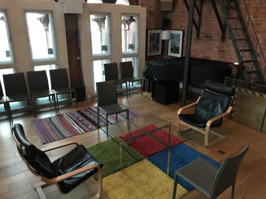 The living room