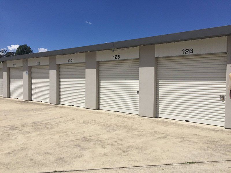 White self storage units white storage units