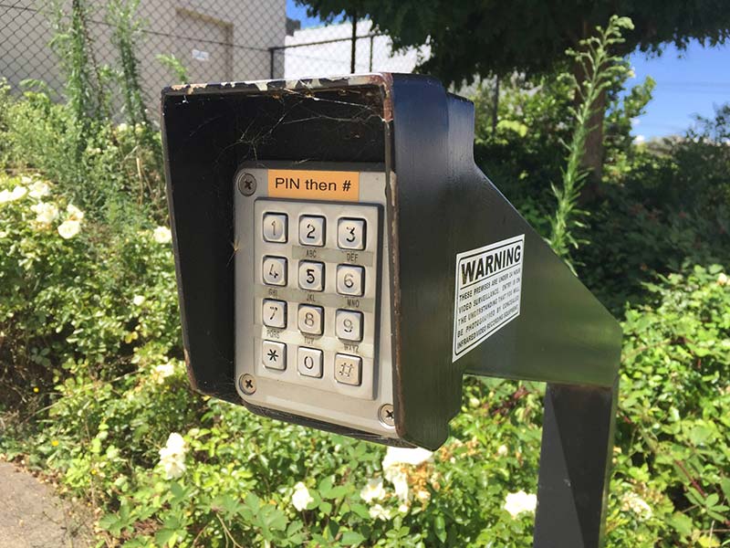 Security keypad security keypad