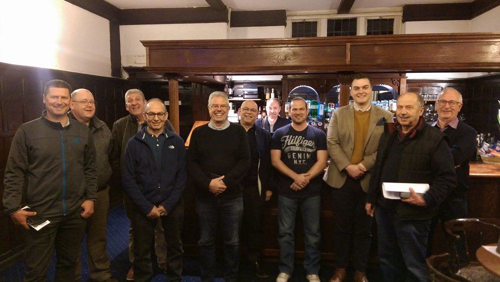 'Light blue' (and a couple of sneaky 'dark blue') members of the East Hertfordshire Lodge