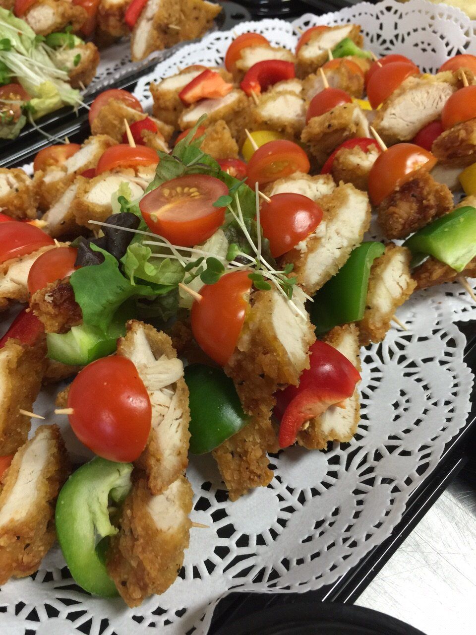 Appetising kebabs