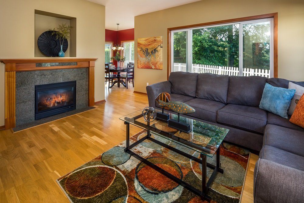 Interior view of the living room