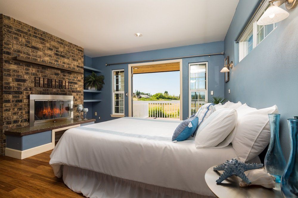 Bedroom interior view