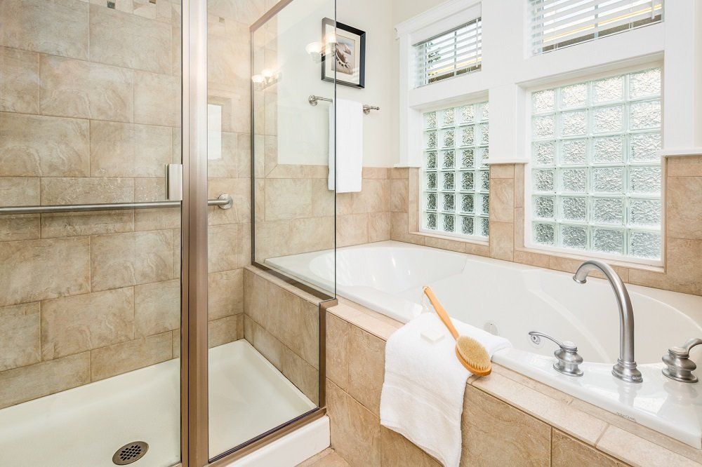 Bathroom interior view