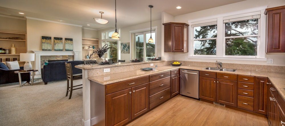 Kitchen interior view