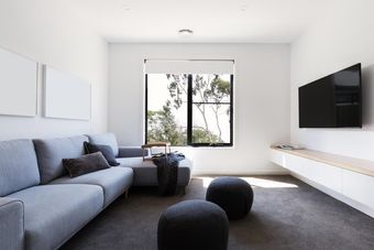 TV Mounted — Electronics Repairs In Hallidays Point, NSW TV Mounted — Electronics Repairs In Hallidays Point, NSW