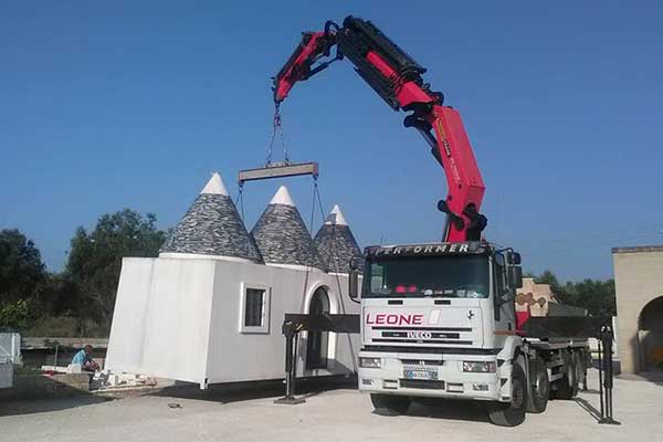 Sollevamento carichi pesanti LEONE srl San Vito Dei Normanni