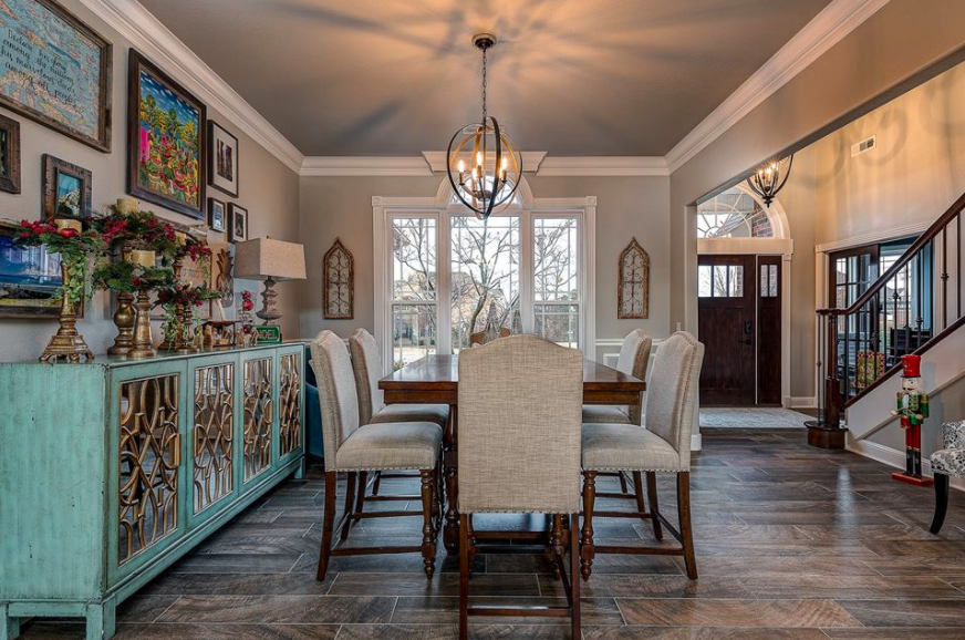 dining room remodel