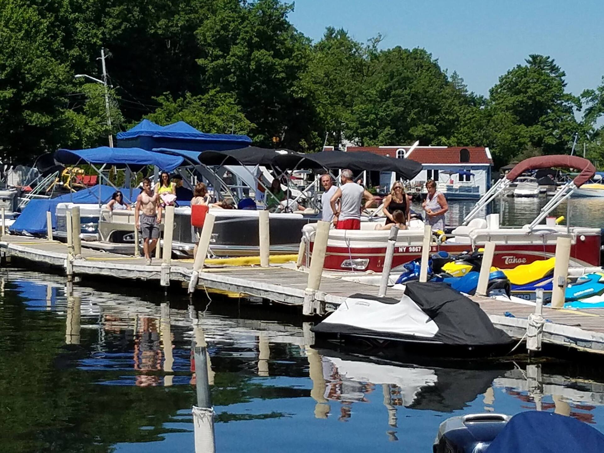 People on Their Boats — Mahopac, NY — Mahopac Marina