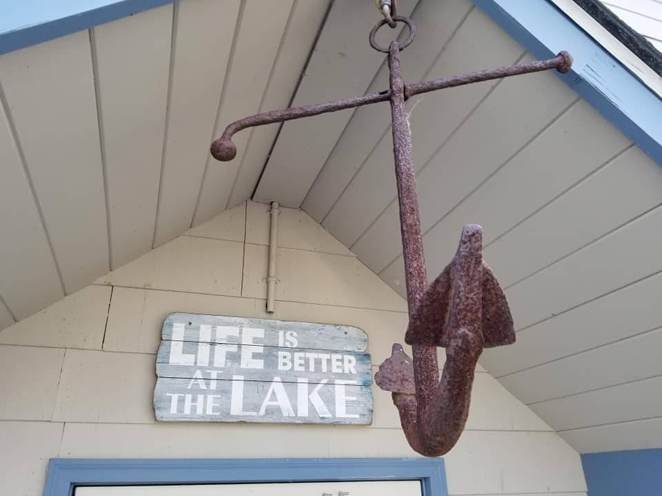 Commercial Building with Boat Anchor Display — Mahopac, NY — Mahopac Marina