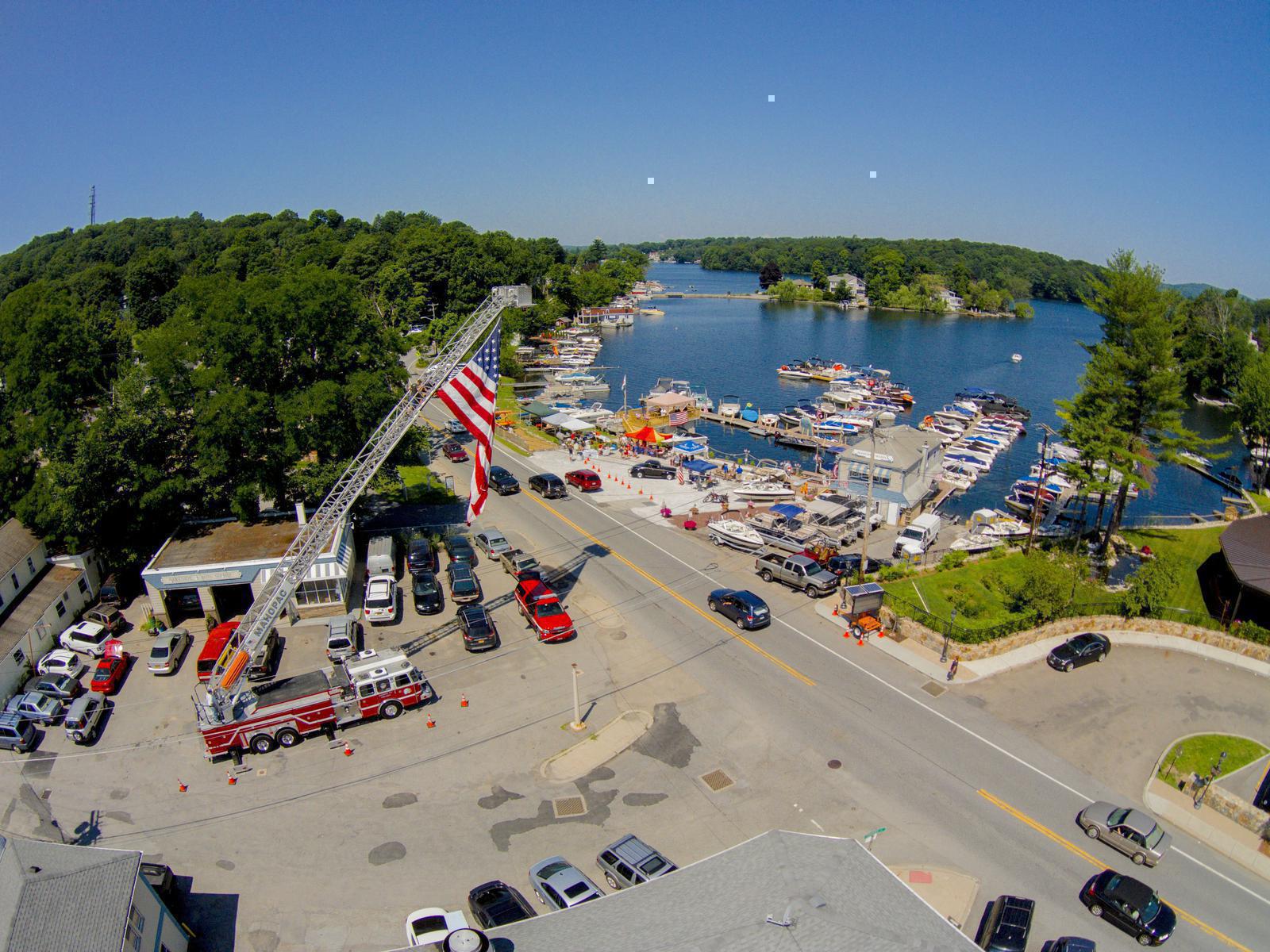 Mahopac Marine Aerial View — Mahopac, NY — Mahopac Marina