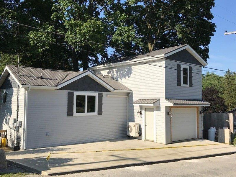 White Sidings — Fort Wayne, IN — Brandenberg General Contractor