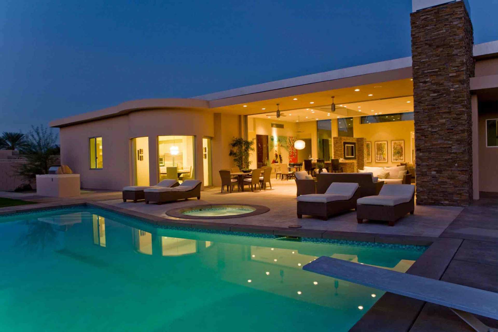 Kidney Shape Poll With A Small Circle Pool — Pools in Virginia Beach, VA