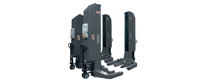wireless mobile column lifts