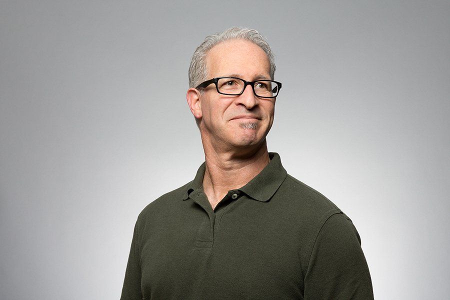 man with glasses