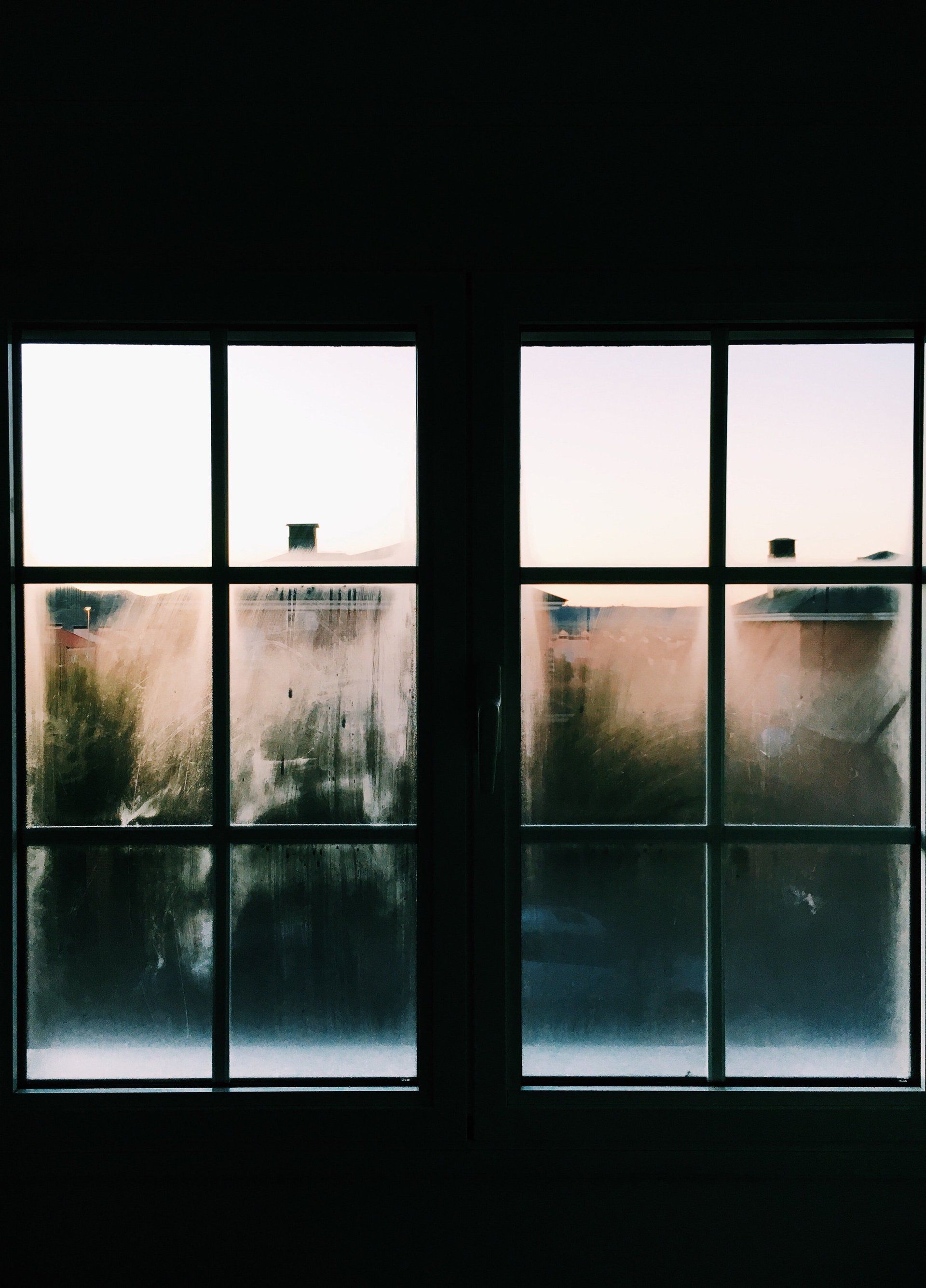 Foggy Glass Window