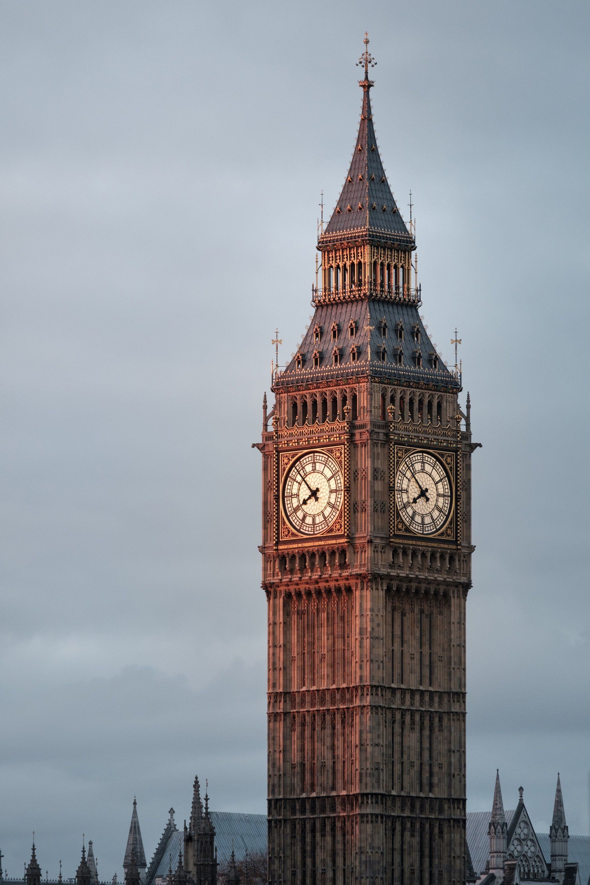 Big ben clock  in westminster london