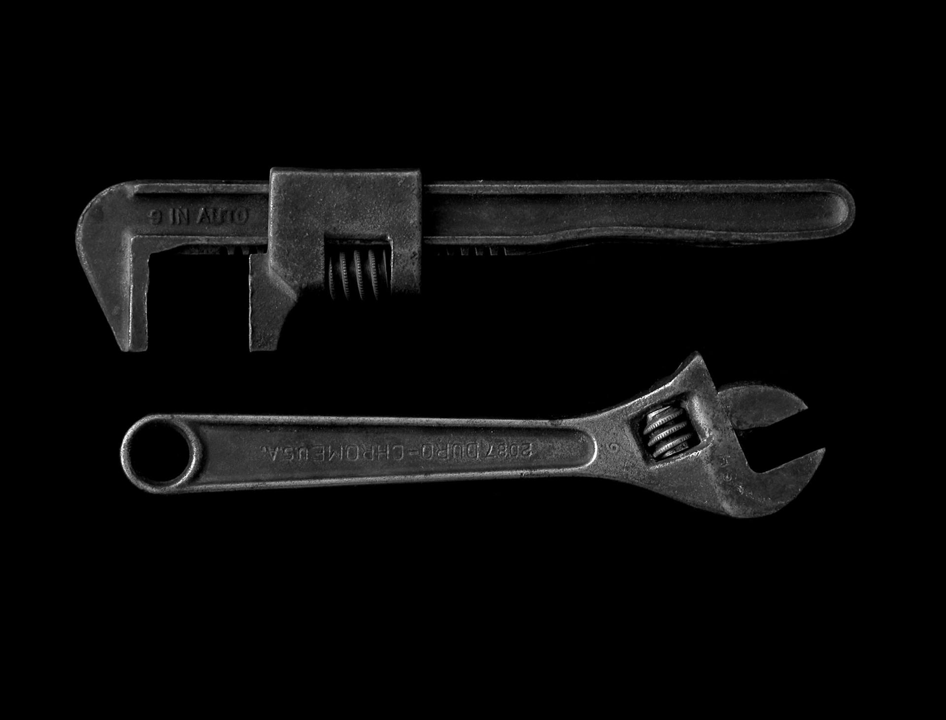 tools on a table