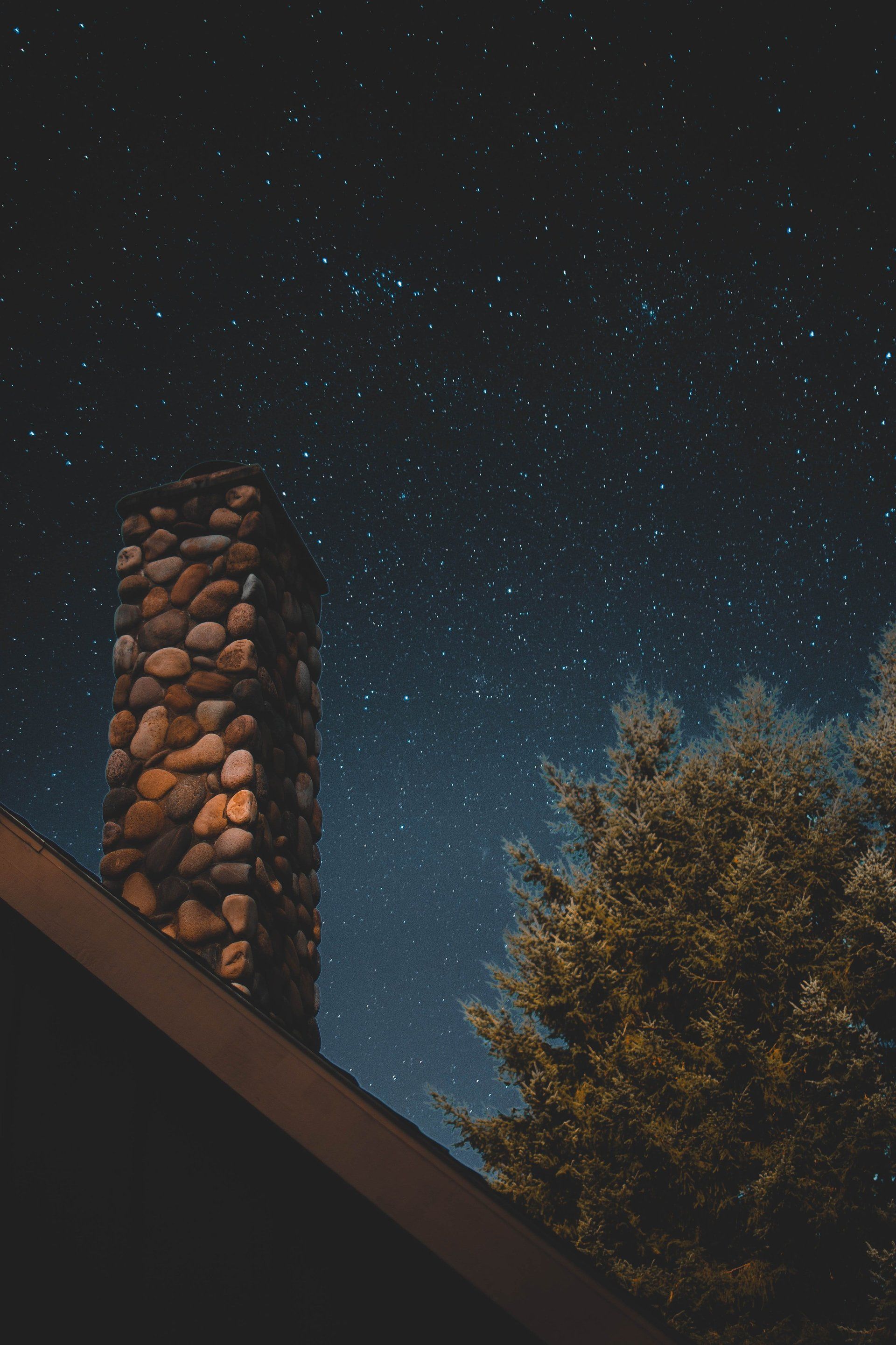 Chimney at Night