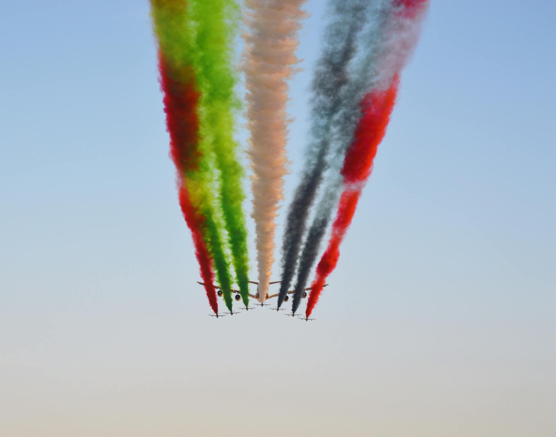 Up in the sky