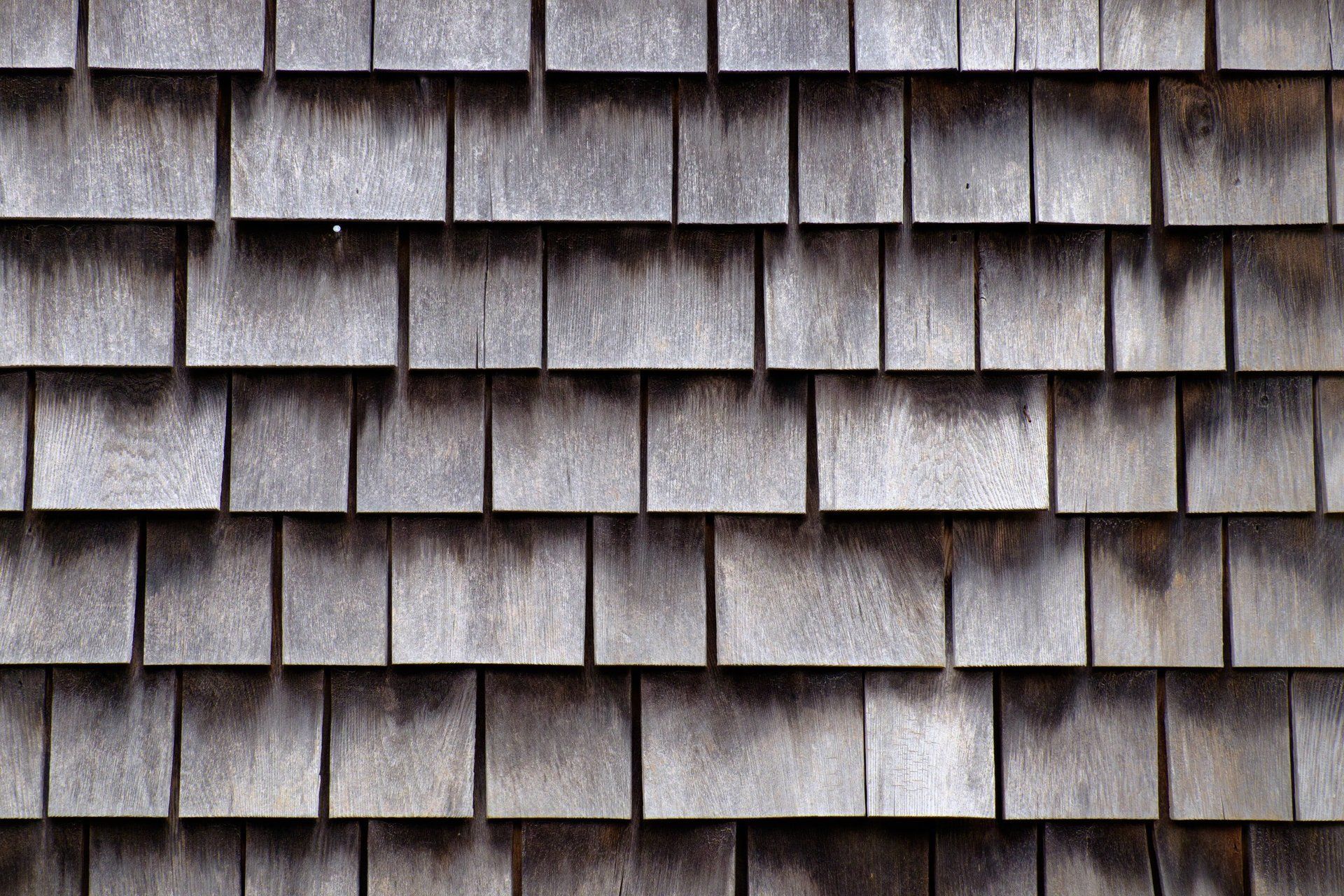 wooden roof shingles