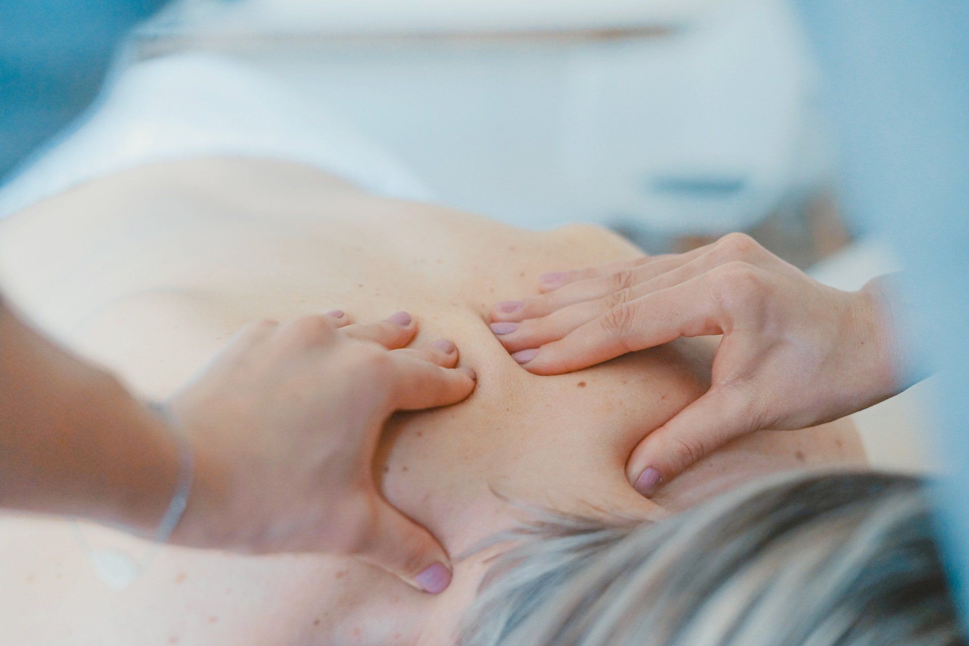 person getting a massage