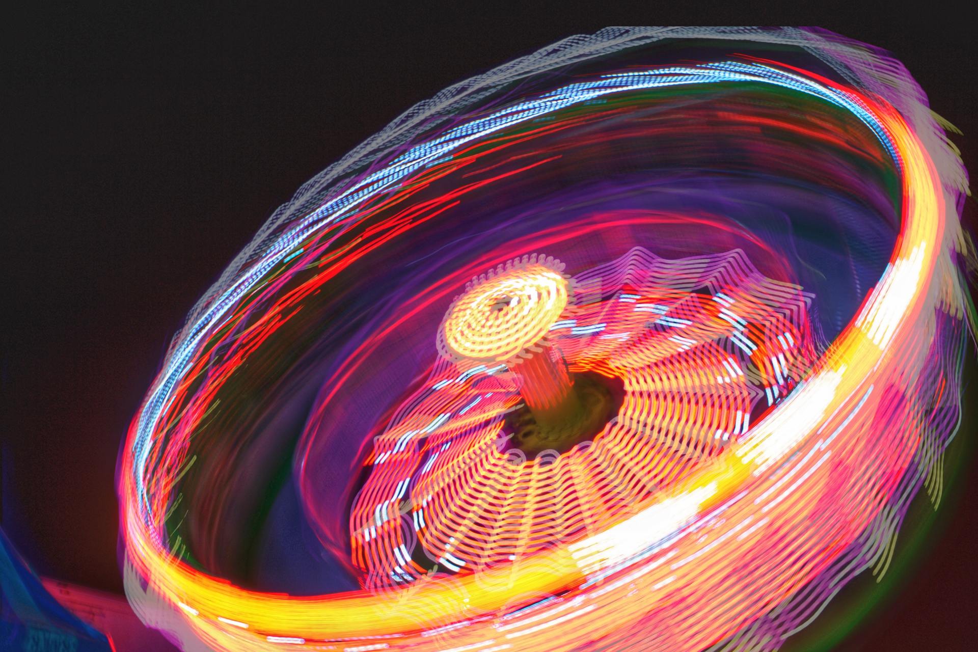 event with carnival rides