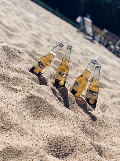 Bottiglie di Corona