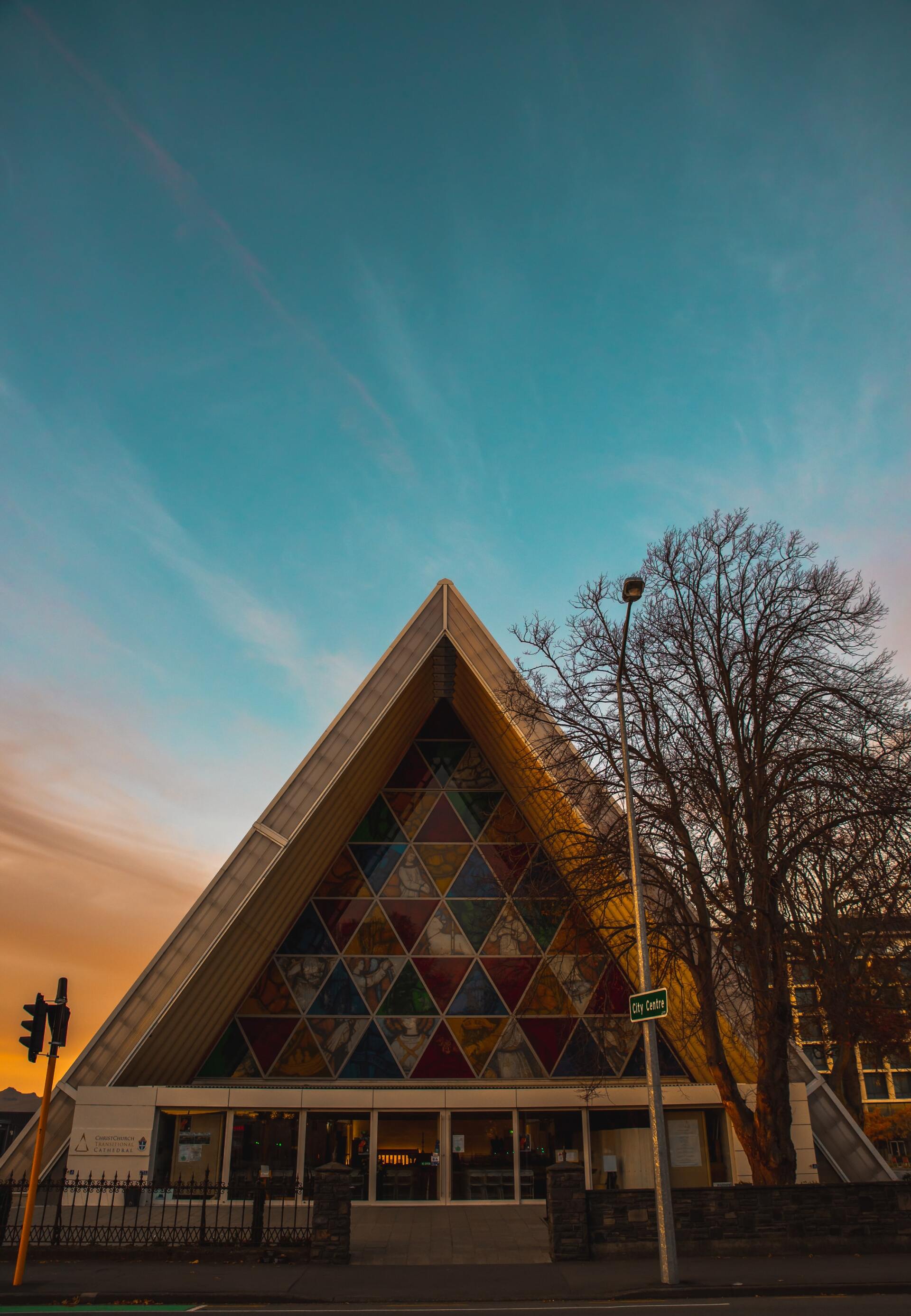 Christchurch cardboard church