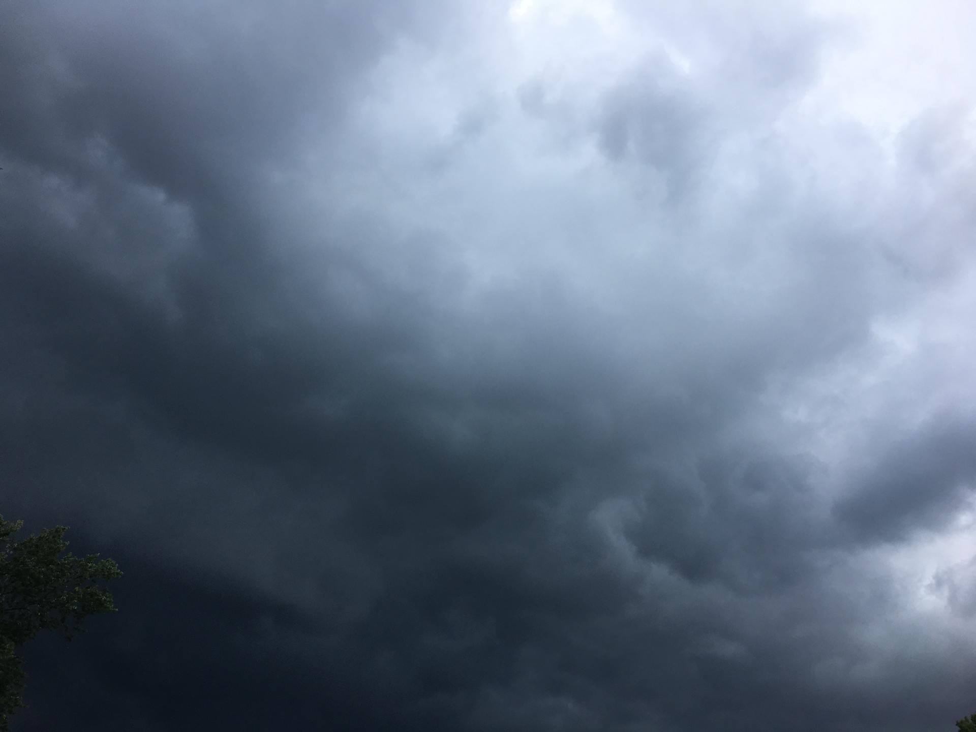 Photo of cloud and testimonial from National Weather Service
