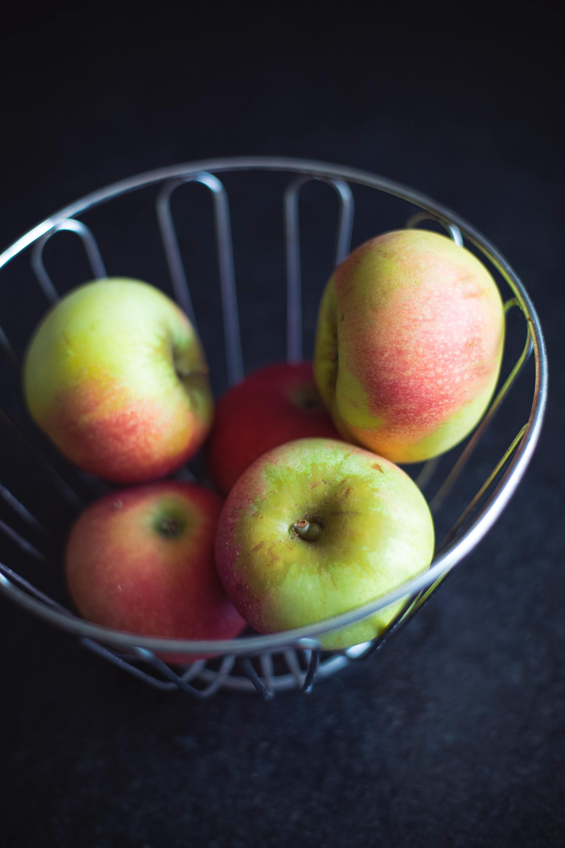 apples in basket