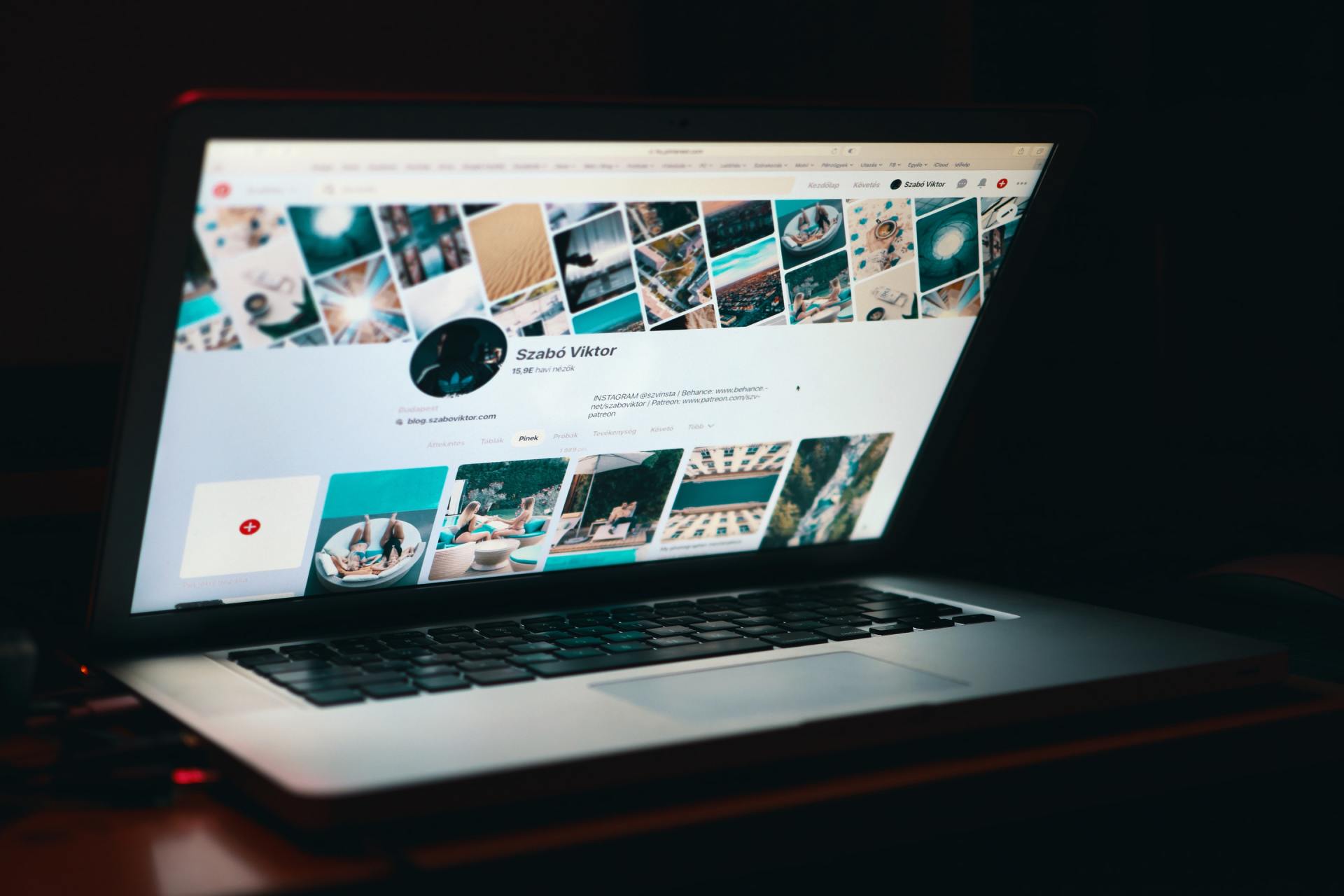 Website design the final product. (see the picture)