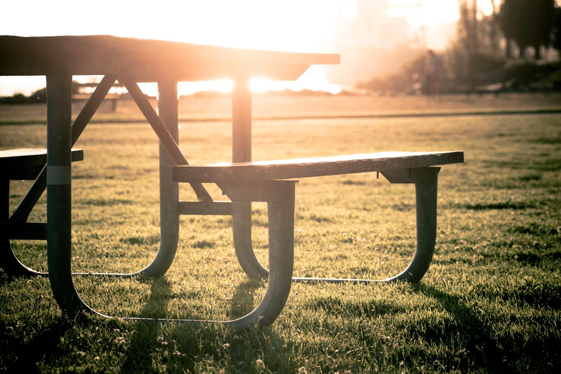park benches