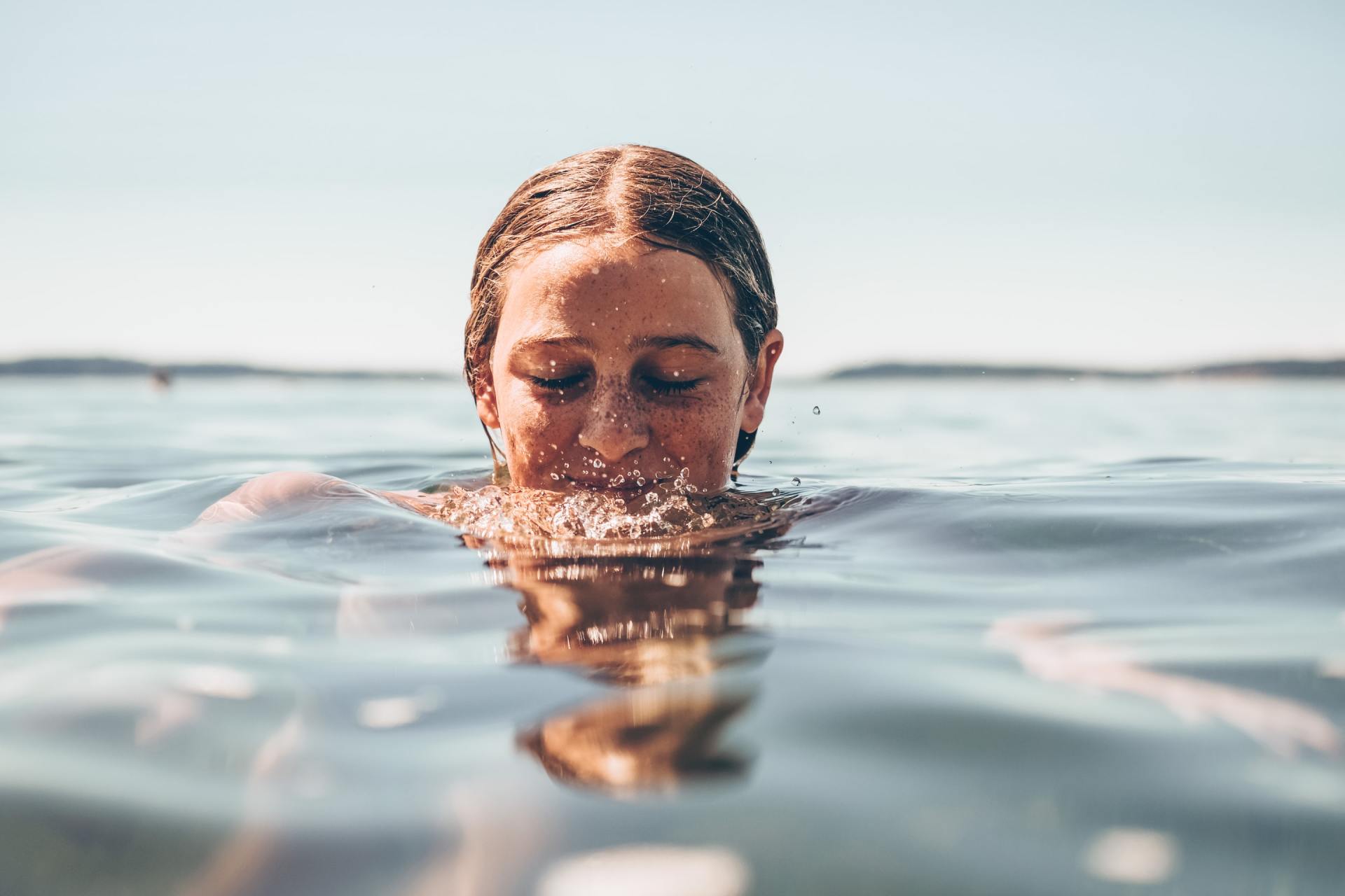 swimming