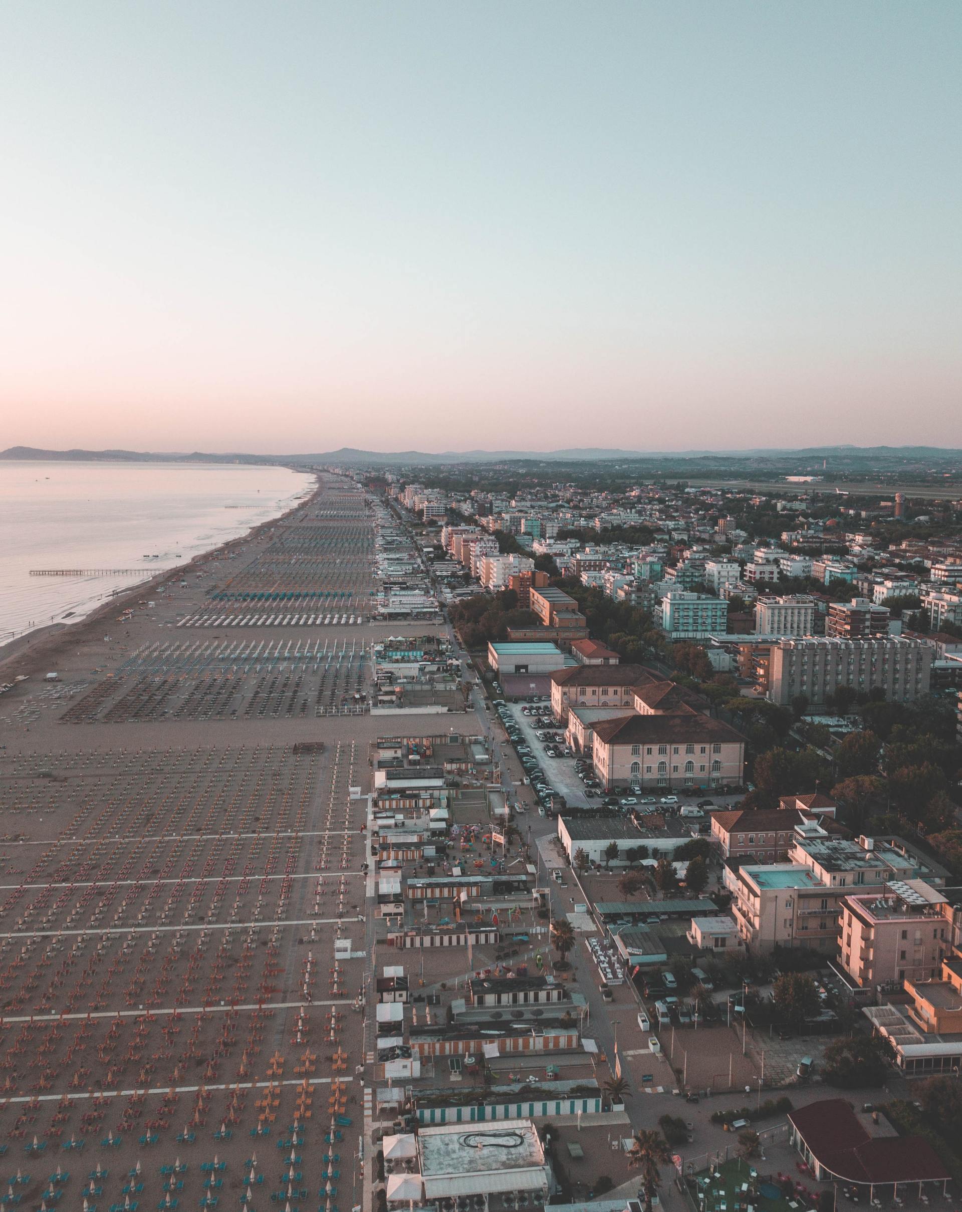 Riccione dall'alto