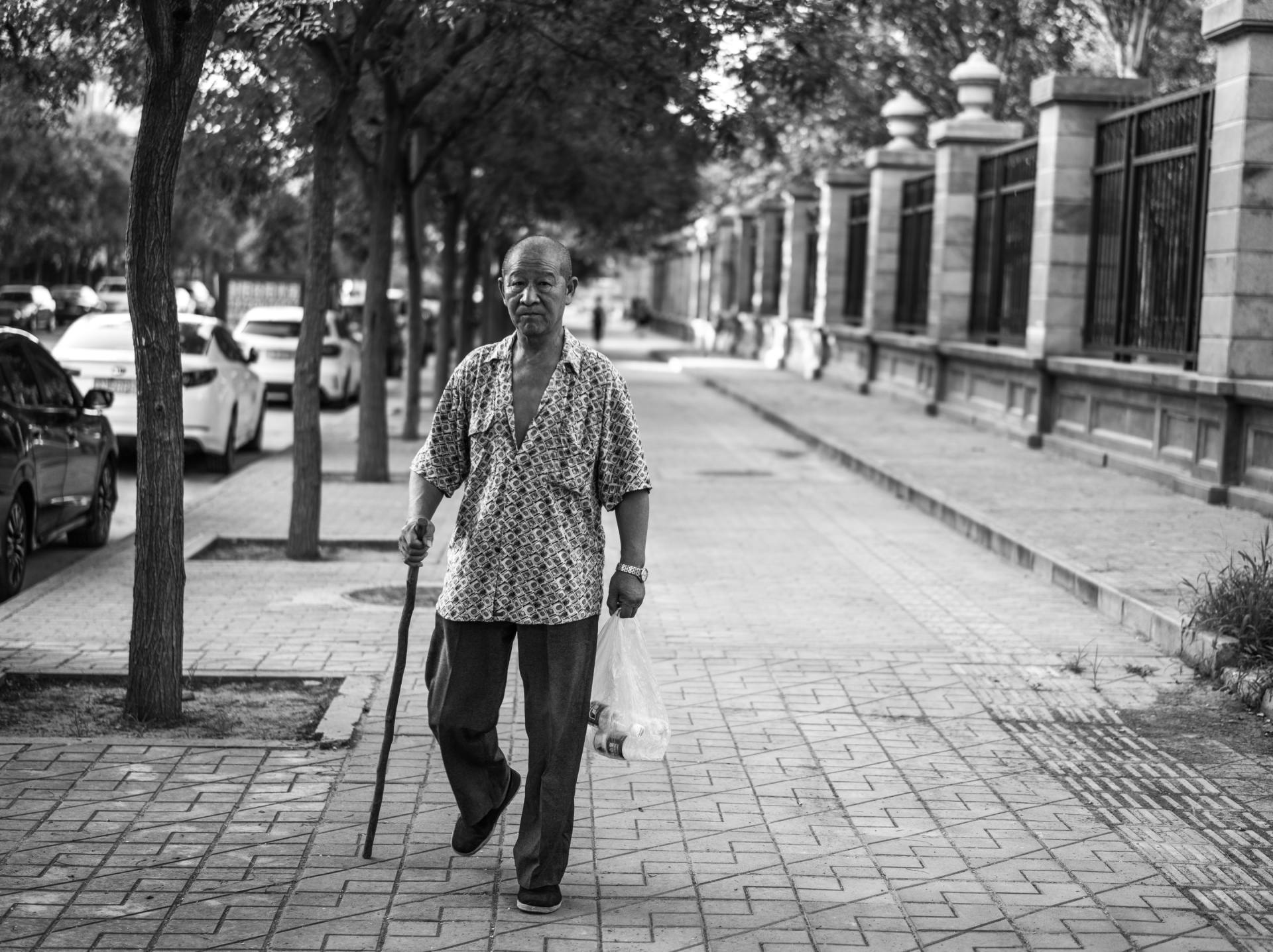 man walking