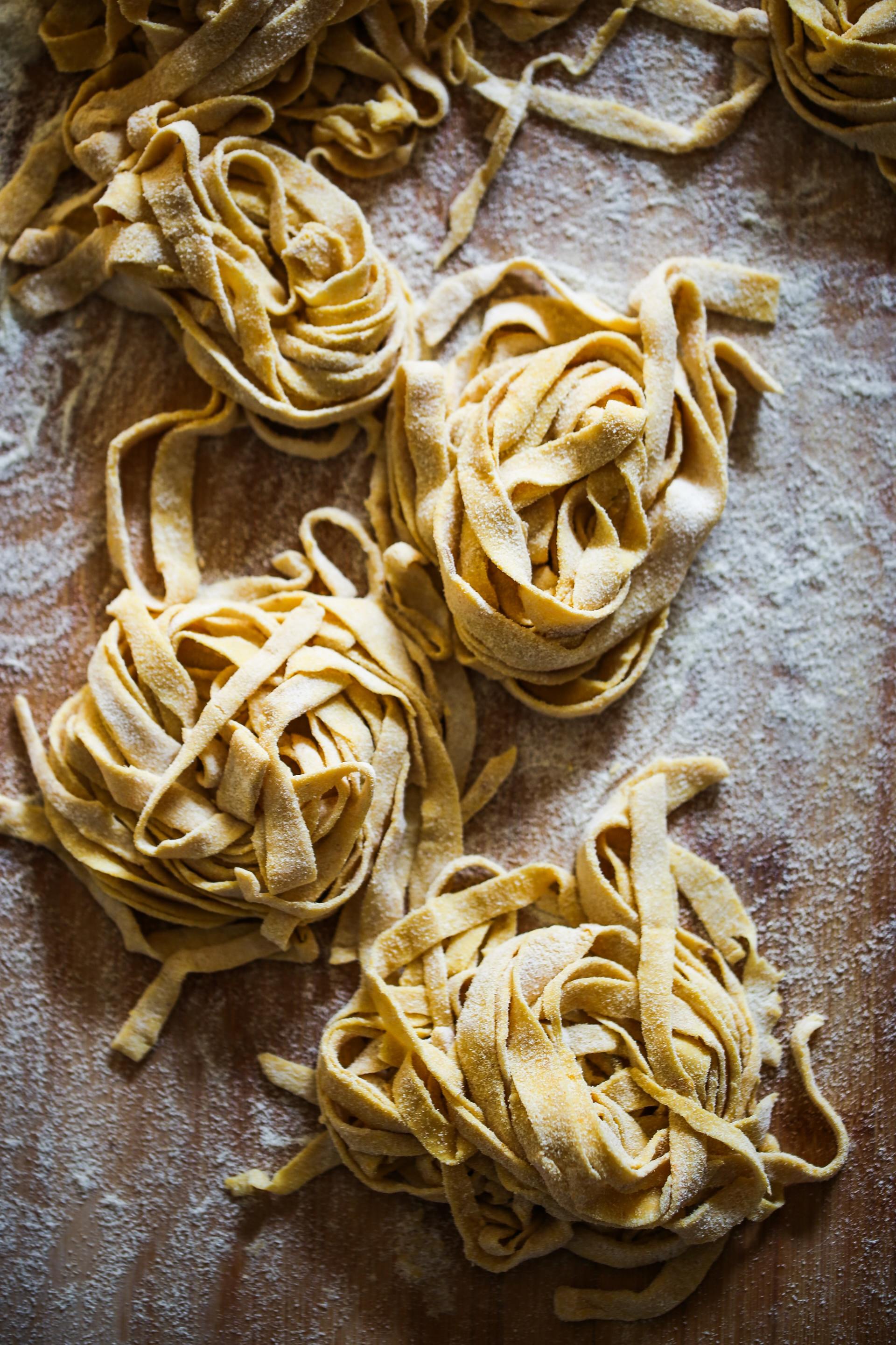 Pasta is not good to put down a drain